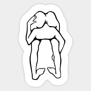 Ben Dover Sticker